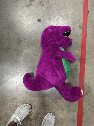 Vintage Lyons 26” Jumbo BARNEY The Purple Dinosaur 1993 Plush - Picture 17 of 17