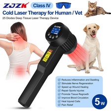 5W Laser Therapeutic Red Light Treatment Cold Laser Therapy for Humans Pets Pain