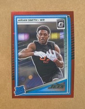 2025 Donruss Optic #285 Arian Smith Rated RC International Red Stars Prizm SP