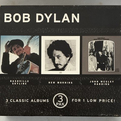 Bob Dylan Nashville Skyline/New Morning/John Wesley Harding 3CD 3 Pak Columbia