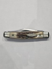 Case XX 5275 SSP Moose Knife Genuine Stag Handles 10 Dot