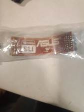  ASUS Flessibile NVIDIA SLI Bridge CAVO per ASUS CROSSHAIR V FORMULA-Z ORIGINALE