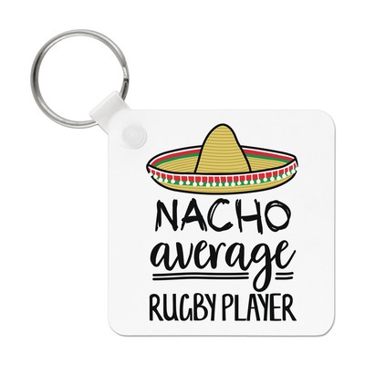 Nacho Durchschnittlich Rugby Player Schlüsselanhänger Worlds Best Lustig Awesome