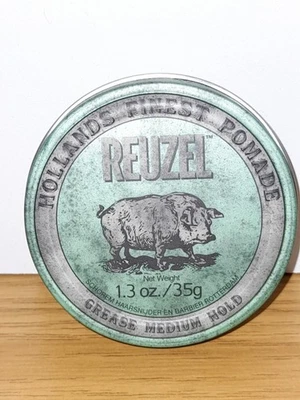 Reuzel Hair Grease Medium Hold 35g (green tin)