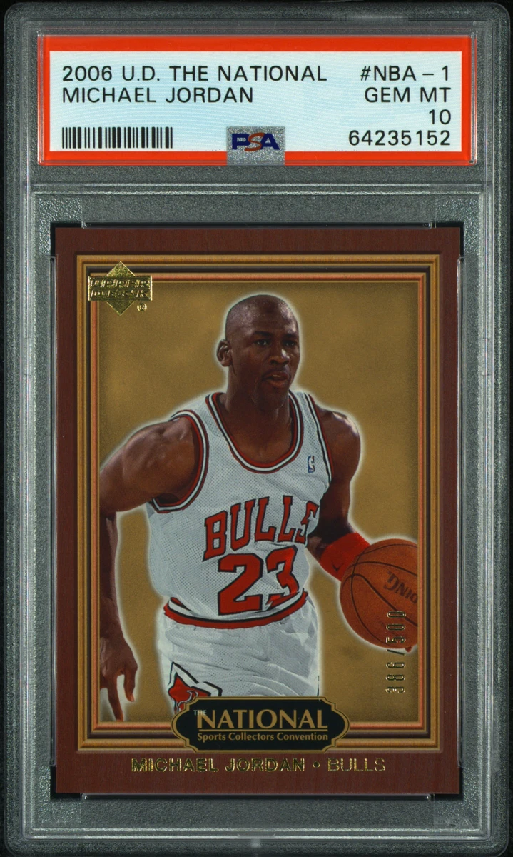 Michael Jordan PSA 10 Graded Basketball Trading Cards for sale | eBay