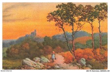 ARRP5-0336-ILLUSTRATEUR  - Paysage - porteuse d&#39;eau - foret
