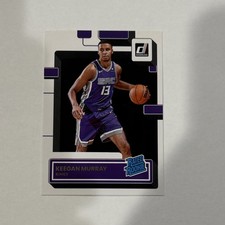 Keegan Murray Rated Rookie 2022-23 Panini Donruss No.204 Kings Basketball