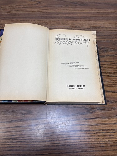 The Household Searchlight Recipe Book Tabbed Vintage Cookbook Printed 1958 U.S.A - Bild 5 von 10