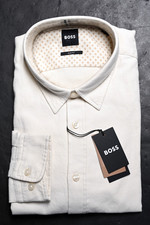 Chemise Homme Hugo Boss Ronni Slim à Carreaux - Taille L (IT 52) - Coton 100% - Neuf Avec étiquettes