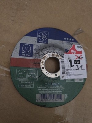Die LUX-Tools 10 Trennscheiben Ø115 und Ø 125 mm