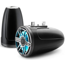 JL Audio M6-770ETXv3-Sb-S-GmTi-i 7.7" Marine Coaxial Speakers - Black w/ RGB LED