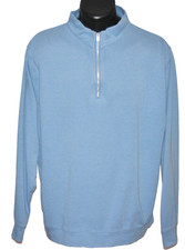 SHARP Peter Millar Crown Soft Lightweight 100 Cotton 1/4 Zip XL, No Club Logos