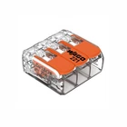 WAGO 221-413 Splice Connector / Connecting Clamp with Levers, 1pc