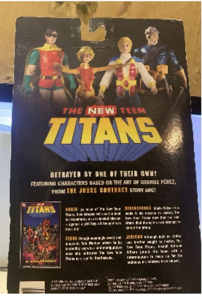 DC Direct The New Teen Titans Series 2 JERICHO Action Figure #sc-137 - Image 2 of 2