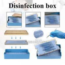 Dental Medical Autoclave Sterilization Tray Surgical Instrument Disinfection Box