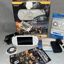 PSP Slim Star Wars Battlefront Renegade Squadron Special Edition Console No Batt