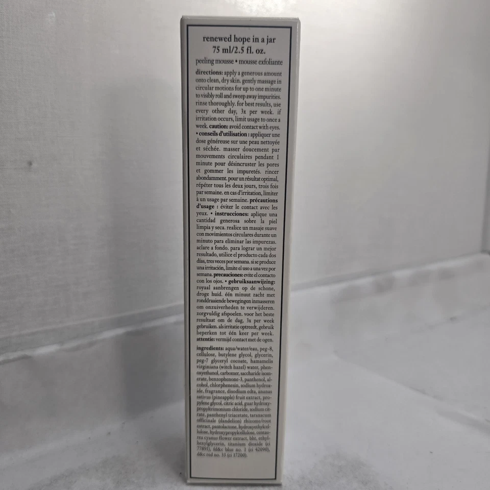 Philosophy Renewed Hope in a Jar PEELING MOUSSE 75 ml/2.5 oz NIB and SEALED - Image 4 of 4