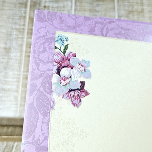American Greetings Mother's Day Card For Daughter Purple Floral - Picture 9 of 11