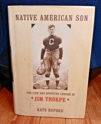 EX-LIBRARY COPY Native American Son Jim Thorpe Sporting Legend Hardcover Book