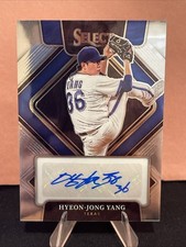 2022 Panini Select-Hyeon-Jong Yang #S-HJY Auto 2/199