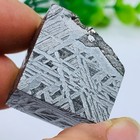 Aletai Iron Meteorite Cube Altay iron meteorite Cube etched pattern 89g 24mm — photo 8