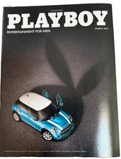 Vintage Playboy Magazine March 2015 Mini Cooper Hardtop 4 Door