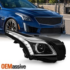 For 2015-2019 Cadillac Cts Hidxenon Wled Drl Projector Headlight Passenger For 2015-2019 Cadillac Cts Hidxenon Wled Drl Projector Headlight Passenger