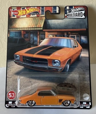 Hot Wheels Boulevard '73 Holden Monaro GTS 1/64 Car - Orange (HCR02)
