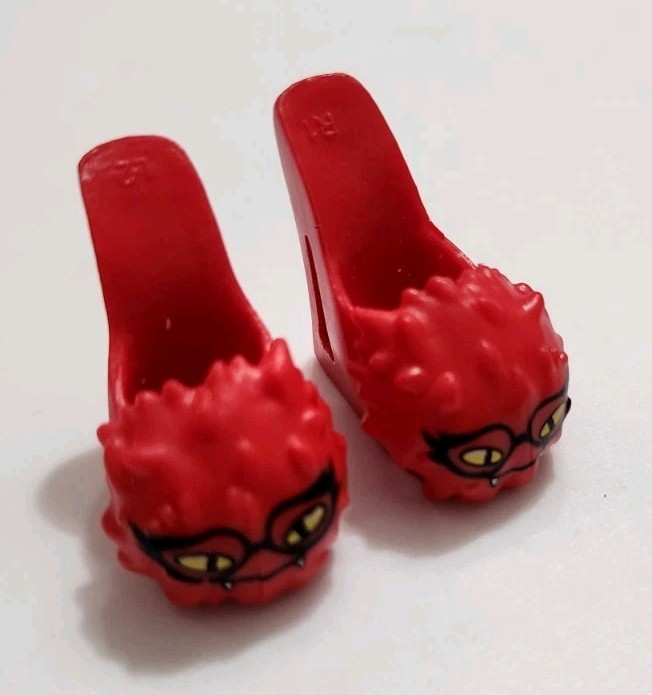 SAOLA SOLO SCARPE ALTE MOSTRO GHOULIA YELPS MORTO STANCO ROSSO PANTOFOLE VESTITI BAMBOLA