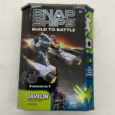 PlayMonster Snap Ships Javelin M-02 Attack Speeder Build to Battle New