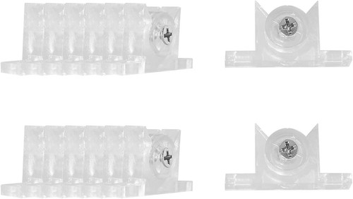 8PCS False Cabinet Front Clip Clips Drawer Transparent - Picture 5 of 5