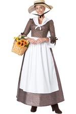 American Medieval Women Colonial Costume Prairie Dress Halloween 5021-126