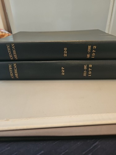 1972 Scientific America Magazine TWO Volumes #226 & #227 Library Bound Reference - Imagen 23 de 24