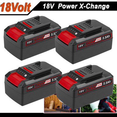 1/4 x 5.5Ah Ersatzakku Für Einhell 18V Akku Tools X-Change Lithium PXC Batterien