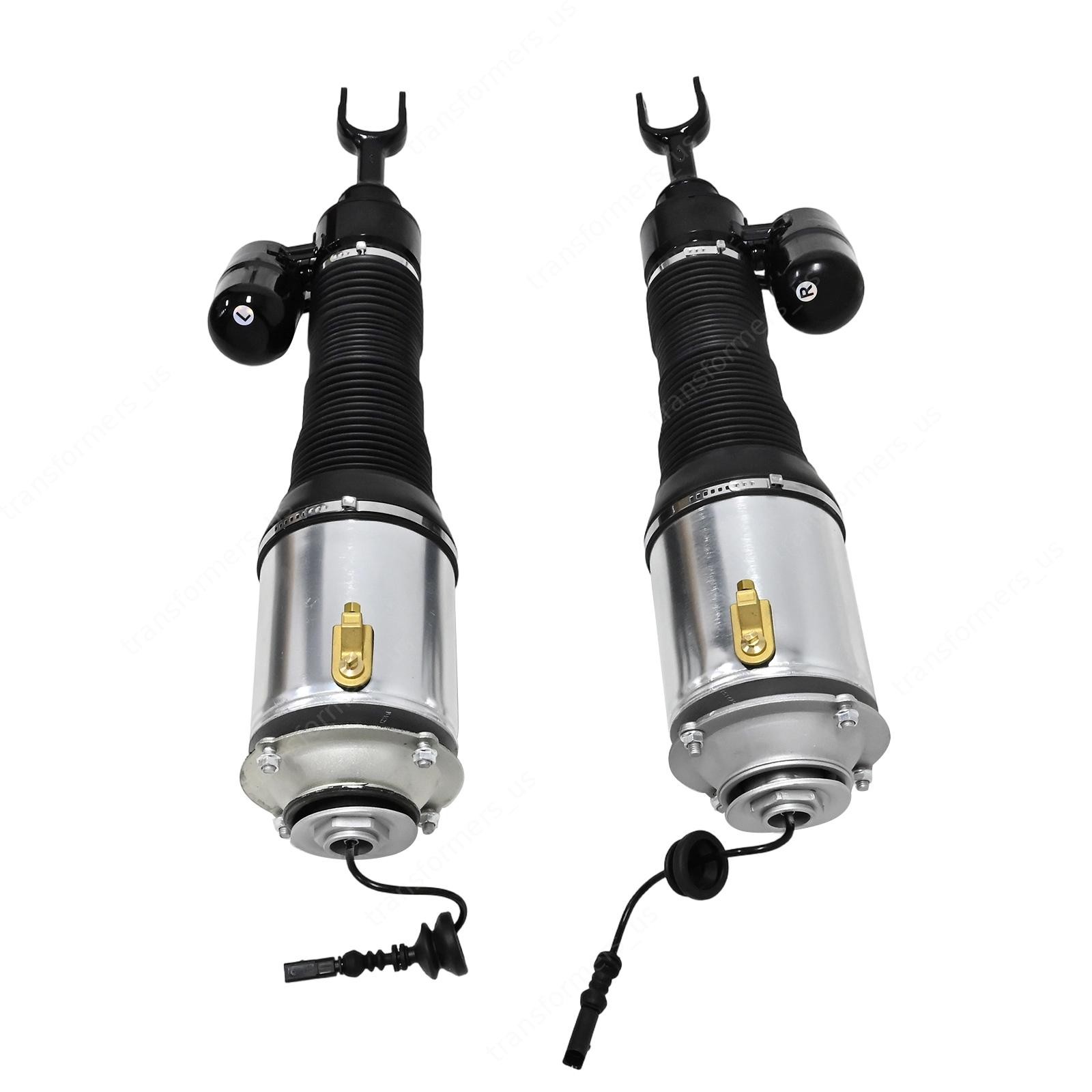 Set 2 Front Left & Right Air Suspension Struts Shock For Bentley Continental GT