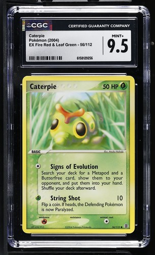 Caterpie graded CGC 9.5 for sale on eBay