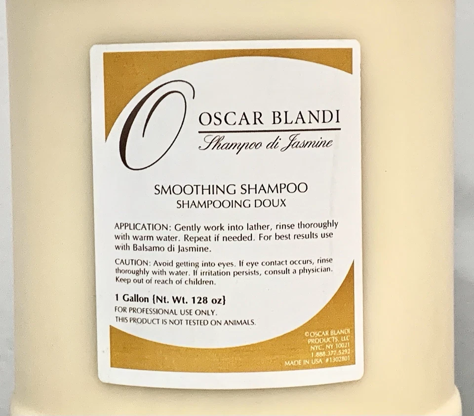 Jumbo Oscar Blandi CHAMPÚ DI JAZMÍN Champú Suavizante, 1 galón, 128 oz (#m5) Foto 2 de 2