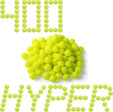 400 Rounds Refill Balls Ammo for Nerf Hyper Blaster Series, Stock up Hyper Games
