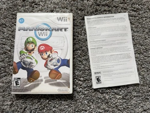 Nintendo Mario Kart Wii Complete with Case And Manual Only (Wii, 2008)