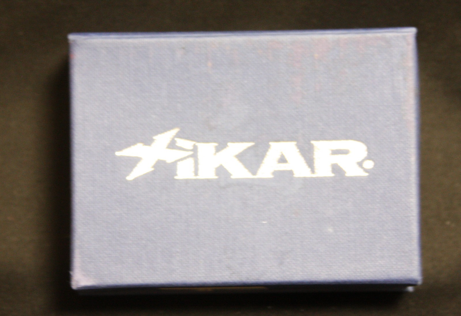 XIKAR Cigar Punch Silver Old Virginia Tobacco w/box papers