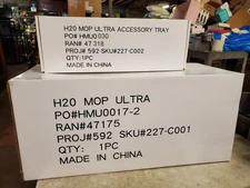 H2O Mop Ultra Steam Mop Hand Held Portable Steamer Carpet Cleaner Accessory Tray