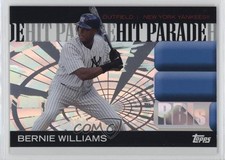 2006 Topps Hit Parade Bernie Williams #HIT10 0sp3