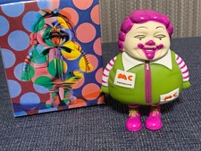 Ron English Mc Supersized Signed Box Top Mini Series Purple Green 1 In 6