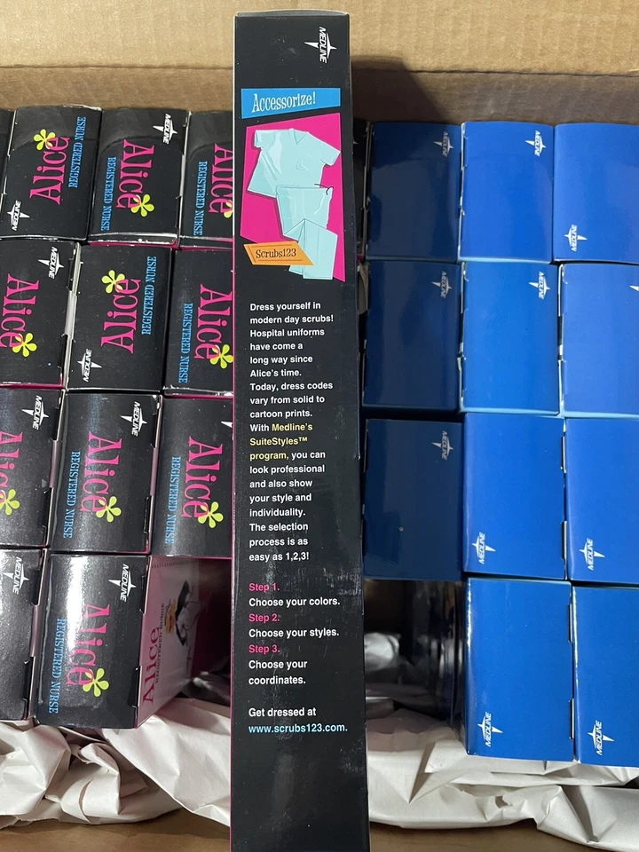 Medline 2007 Doll, Registered Nurse RN “ Alice” In Original Unopened Box - Image 4 of 4