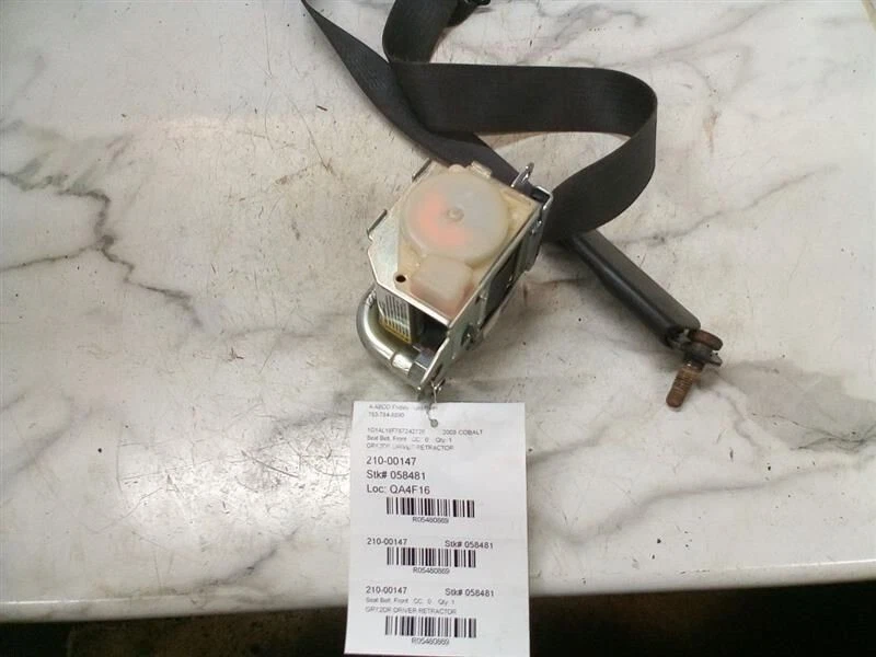 2006-2008 Suzuki Forenza Front Driver Retractor Seat Belt Assembly OEM Foto 3 de 3