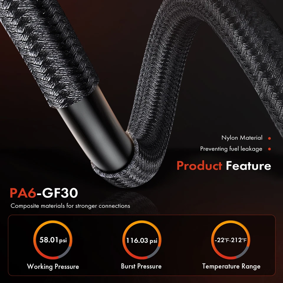 Kit de línea de combustible para Jeep WJ Grand Cherokee 1999-2004 L6 4,0 L V8 4,7 L 68202490AA Foto 4 de 4