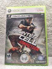 Tom Clancy's Splinter Cell: Conviction (Xbox 360, 2010) *CIB* VGC* FREE SHIPPING