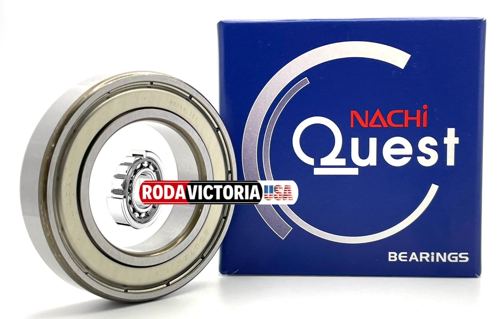 6007ZZENR Nachi Bearing 35x62x14mm Shielded C3 Snap Ring Bearing