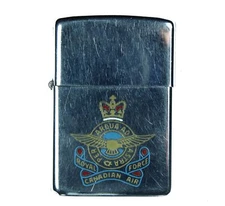 Vintage Zippo Lighter Military RCAF Zippo Mfg Company Ltd Niagra Falls Ontario