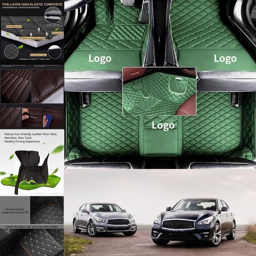 For Fit Lexus ES GS HS IS LS All Weather Waterproof Car Floor Mats with pockets - Imagen 31 de 32